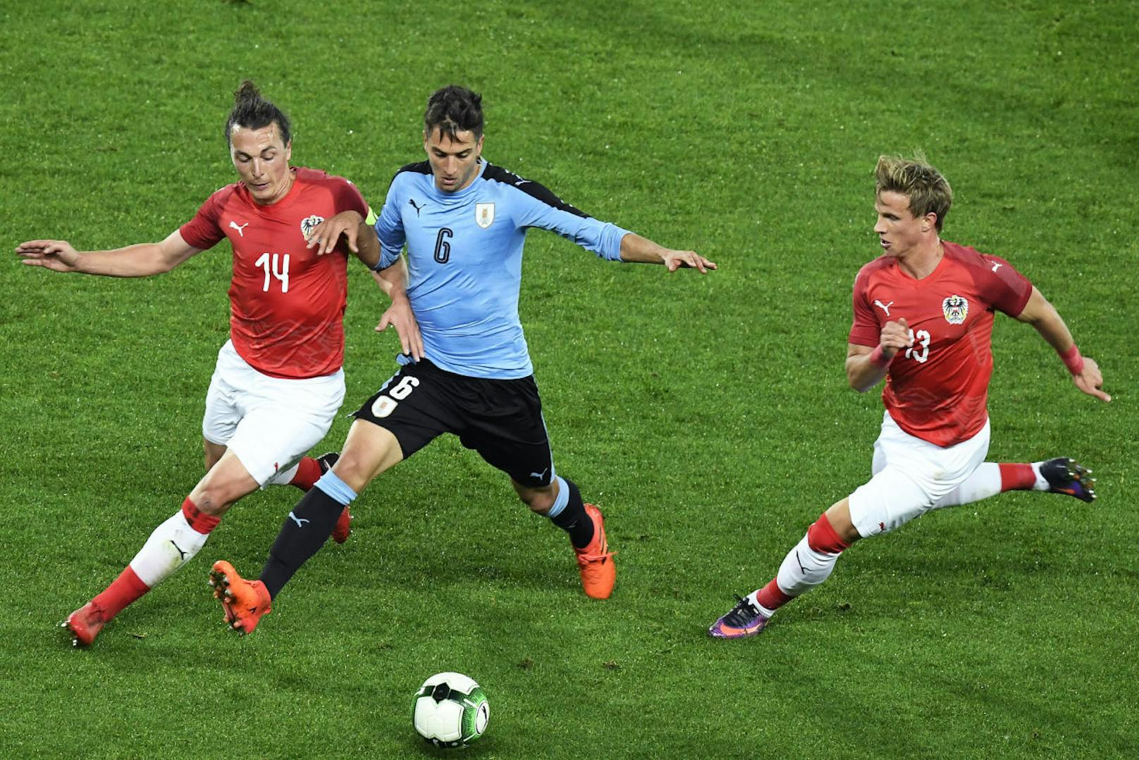 Österreich gegen Uruguay: Die besten Bilder in der Diashow
