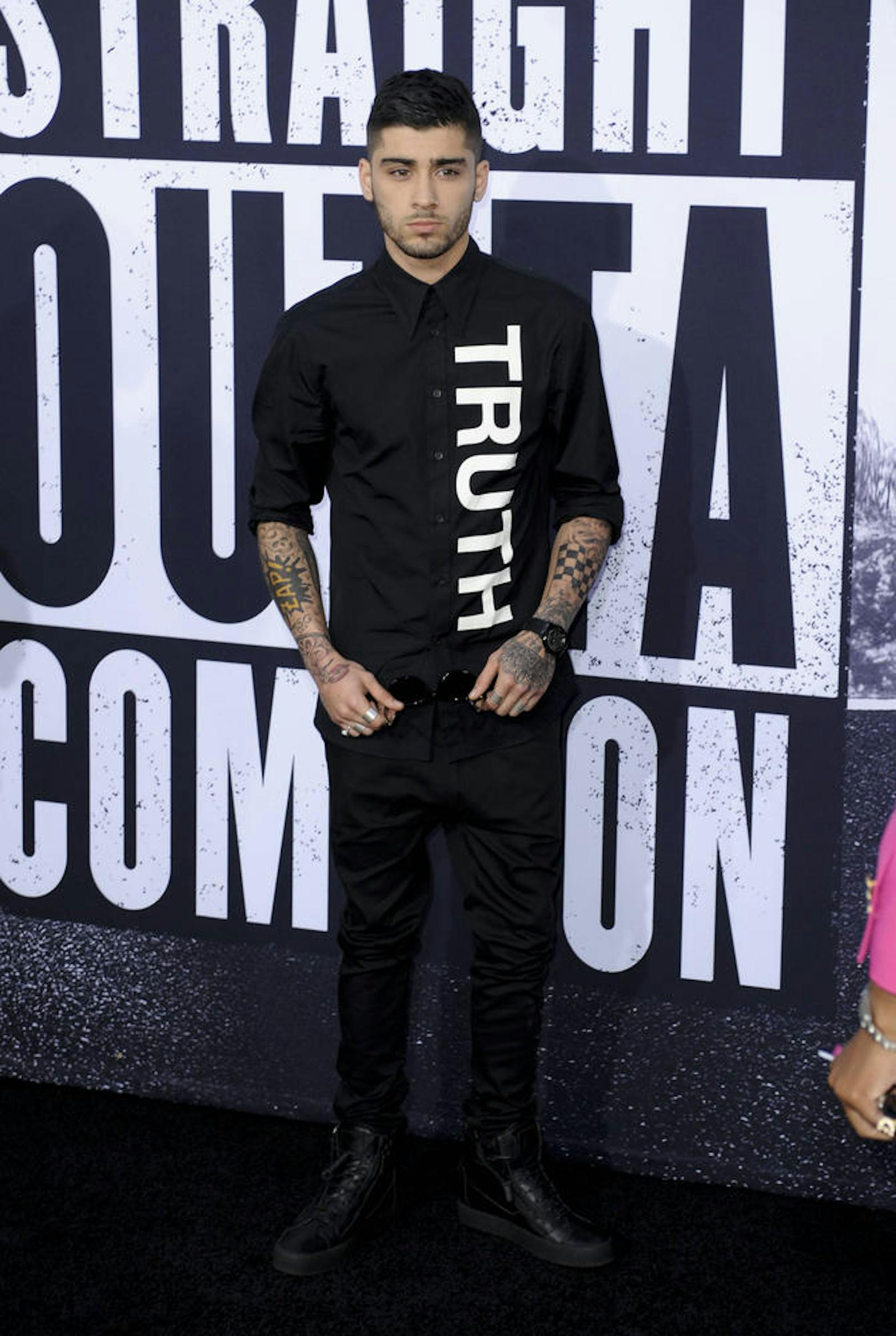 Zayn Malik bei der Filmpremiere von "Straight Outta Compton" in Los Angeles.