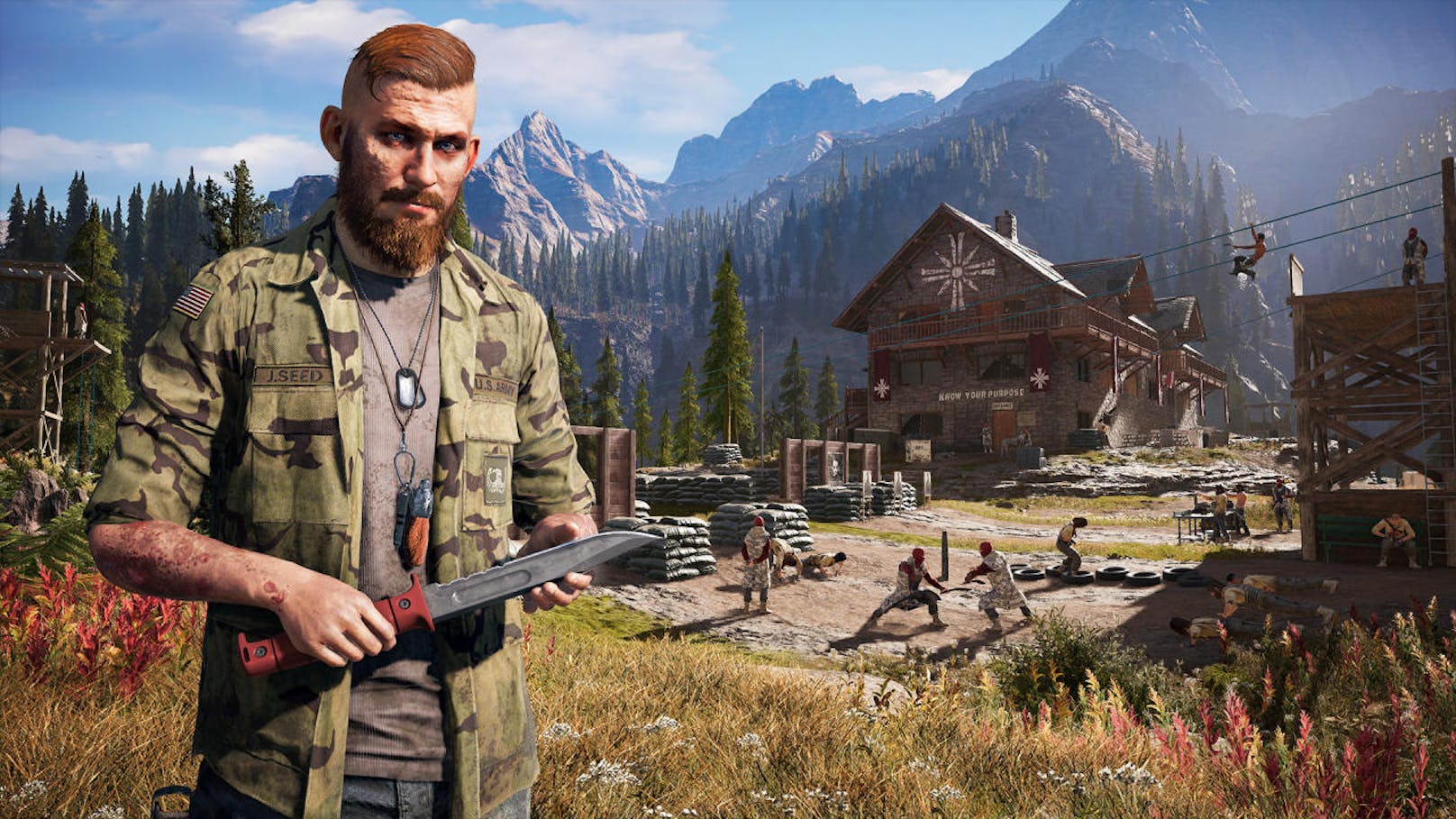 <b>Platz 5: Far Cry 5</b>
Far Cry 5 läutete heuer die neue Shooter-Ära ein. Um kaum einen Titel gab es 2018 einen solchen Hype (abgesehen natürlich von Red Dead Redemption 2) und Ubisoft schaffte es, diesem auch mehr als gerecht zu werden. Far Cry 5 faszinierte durch eine starke Story, abwechslungsreichere Nebenmissionen, fesselnde Haupthandlung und einem unfassbar guten Sound. Eine Fortsetzung ist bereits angekündigt: Far Cry: New Dawn. <a href="https://www.heute.at/digital/games/story/Far-Cry-5-im-Test--die-Erloesung-fuer-Action-Shooter-Fans-49509821" target="_blank">Zum Test >>></a>