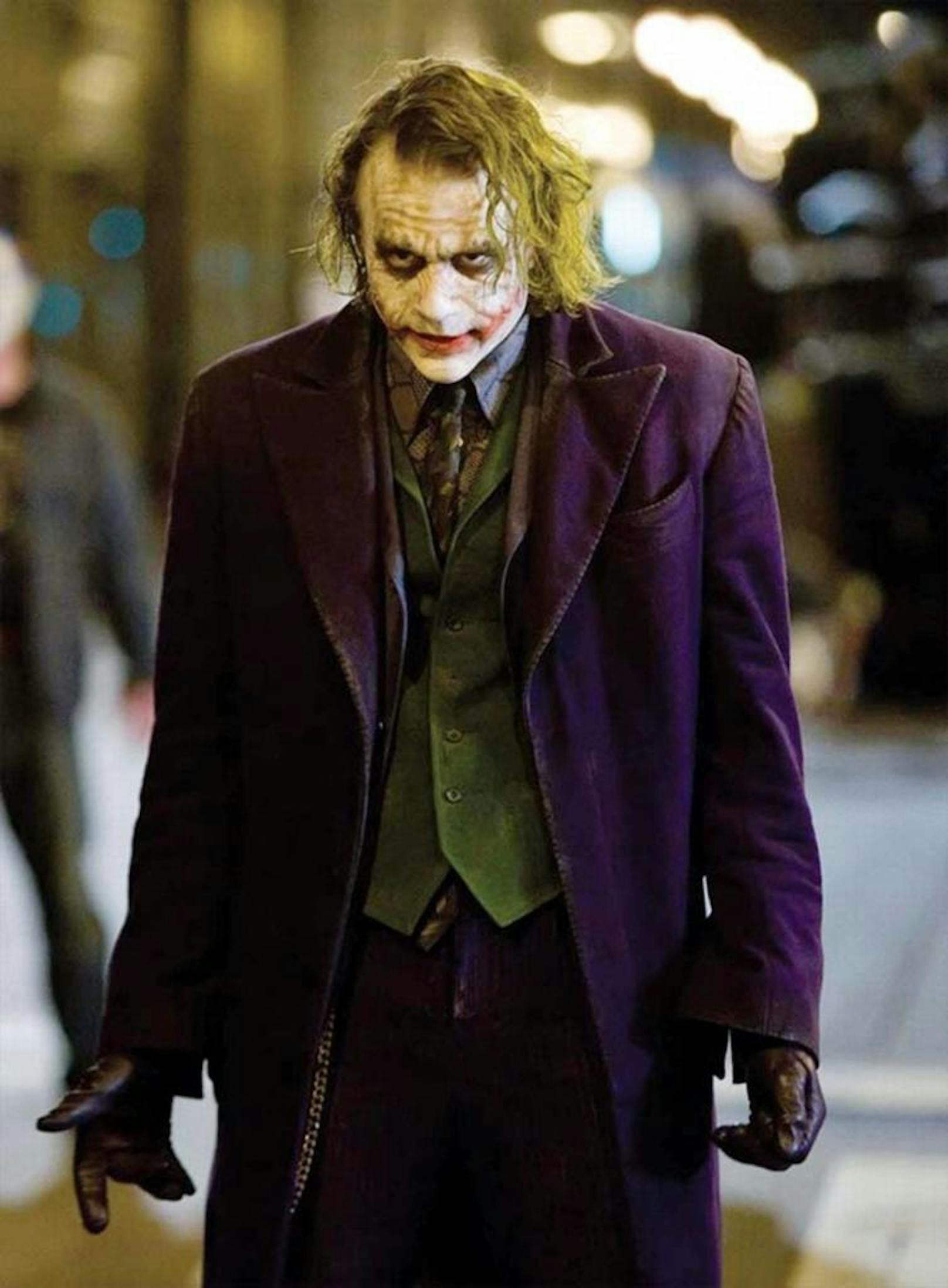 Für seine "Joker"-Darstellung in "The Dark Knight" gewann <strong>Heath Ledger </strong>posthum einen Oscar.