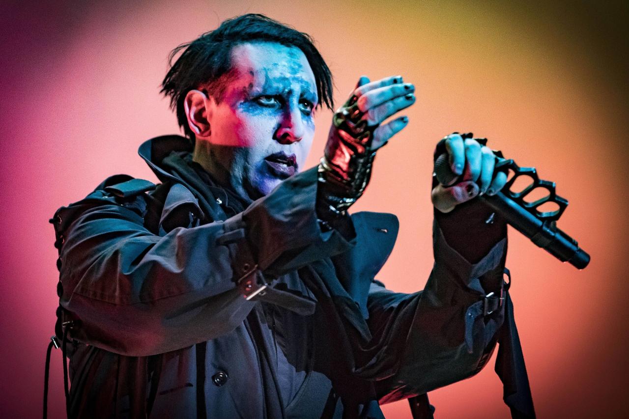 <strong>Marilyn Manson</strong> macht aus seiner Drogenvergangenheit kein Geheimnis.