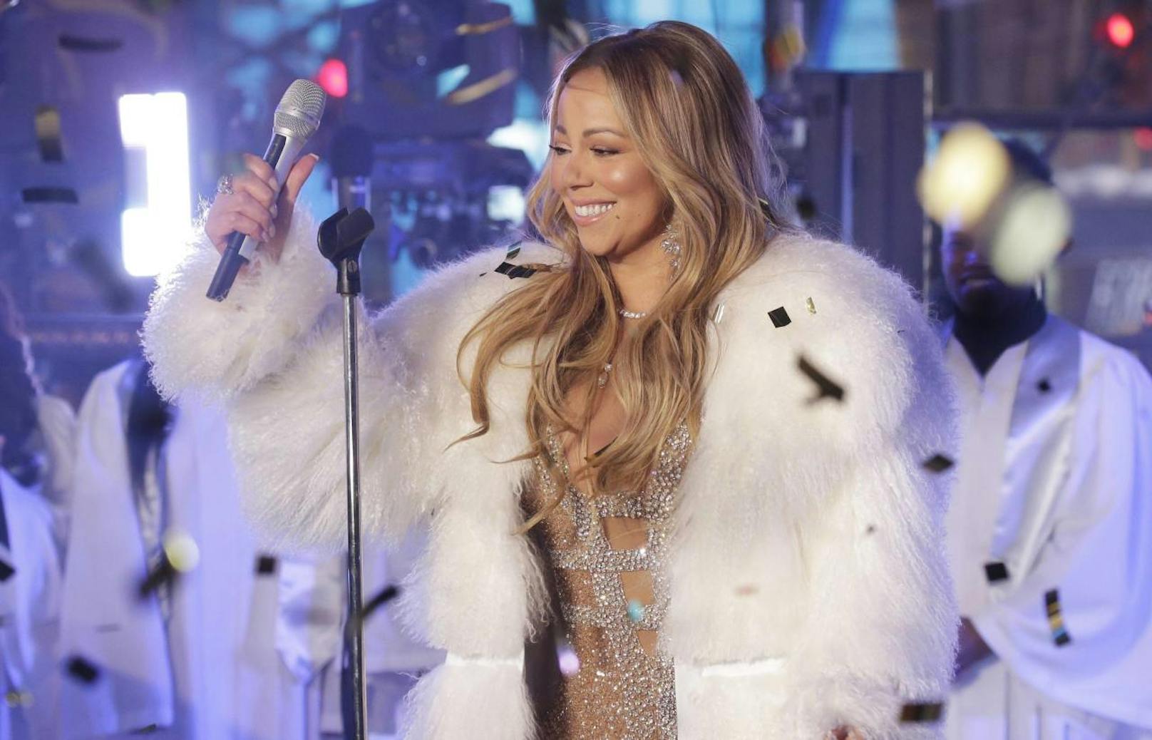 Mariah sang schnörkellos und erntete jede Menge Applaus.