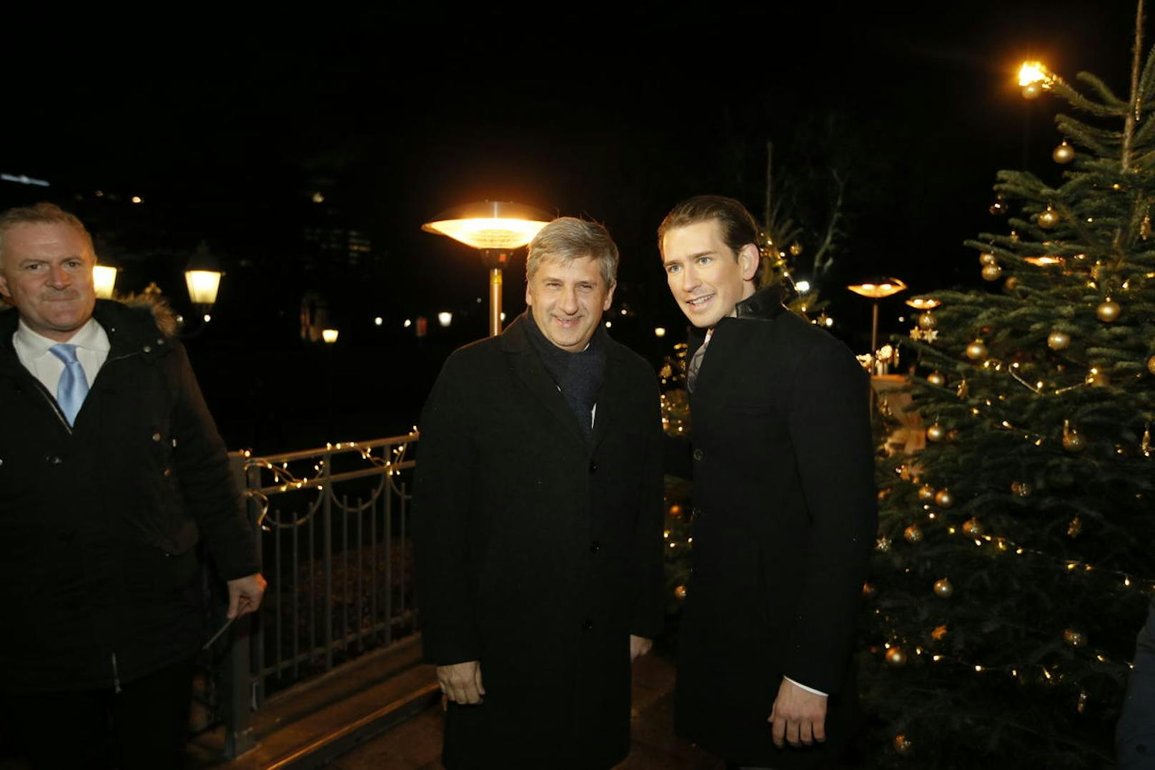 Sebastian Kurz (r.) mit seinem ÖVP-Amtsvorgänger Michael Spindelegger 