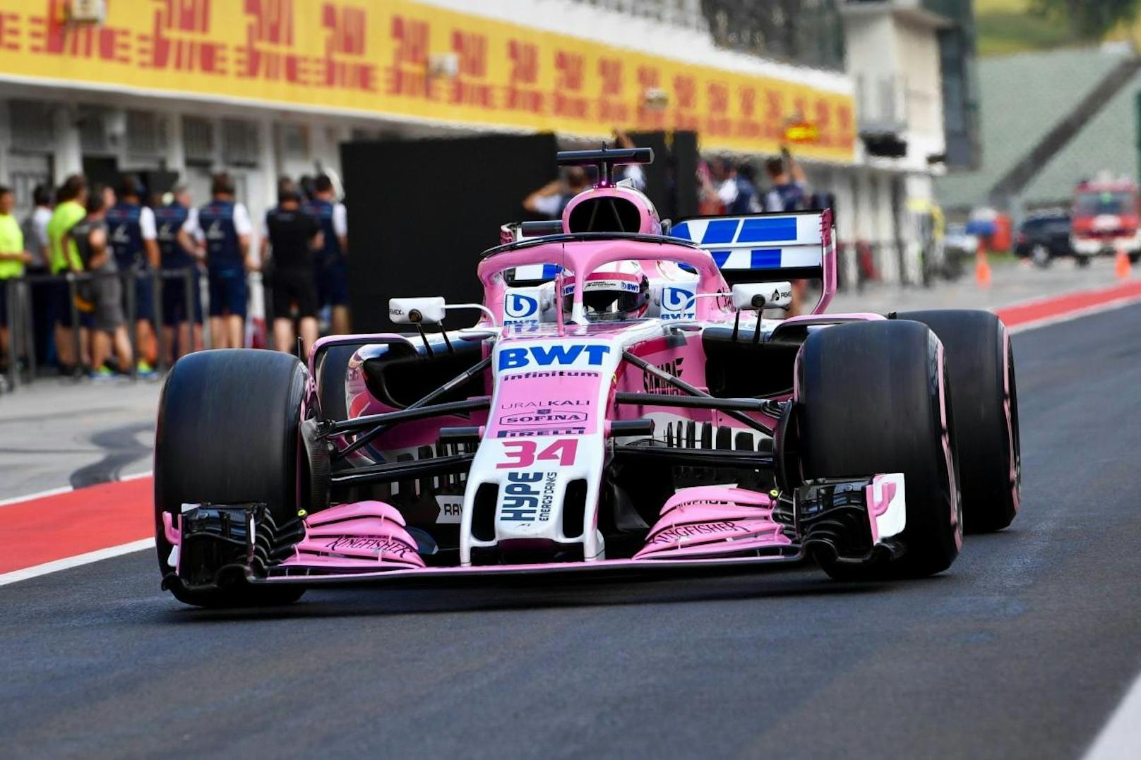 <b>Platz 6
</b>Force India: 59 Millionen Euro