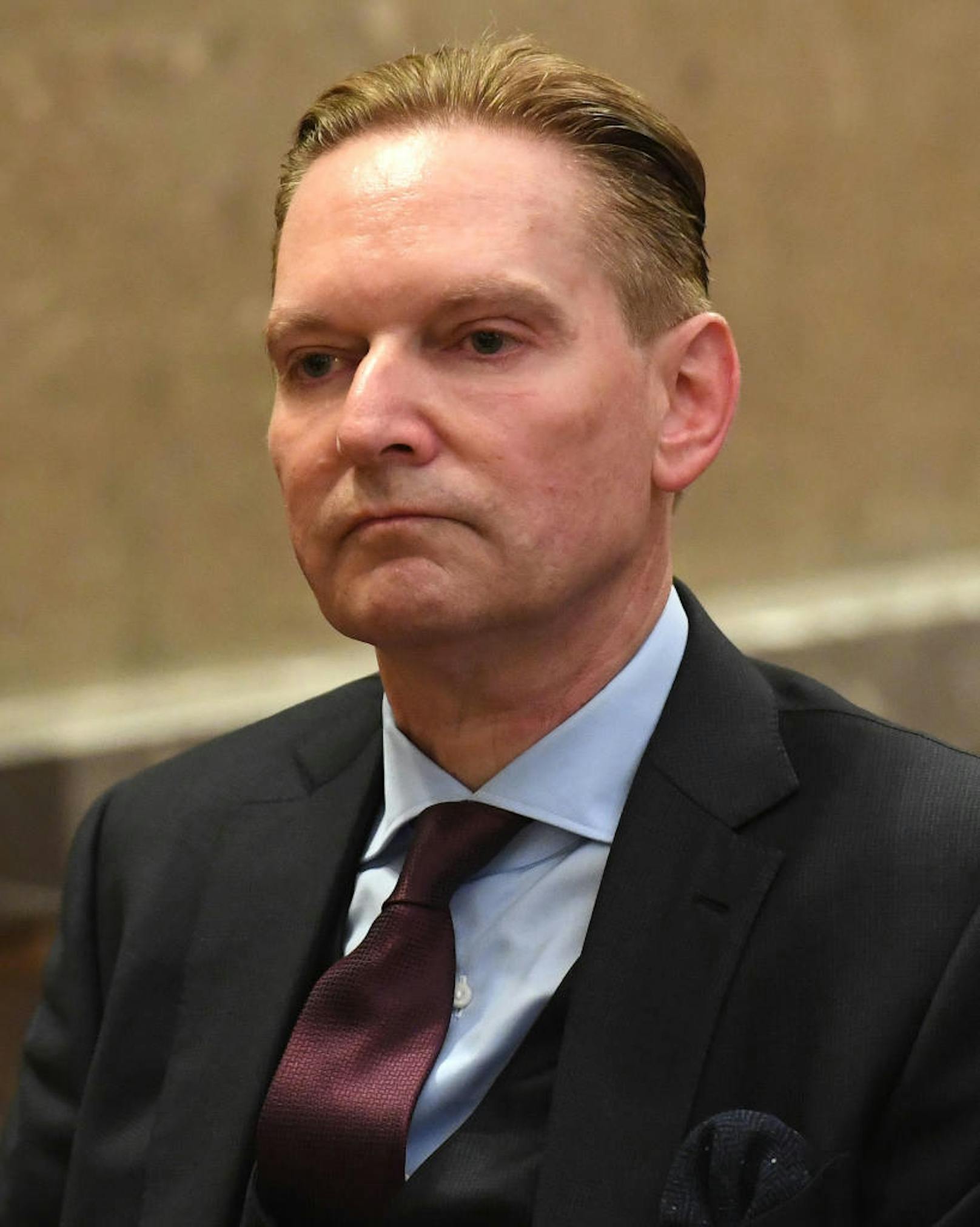 Der Angeklagte Vermögenstreuhändler Norbert Wicki.