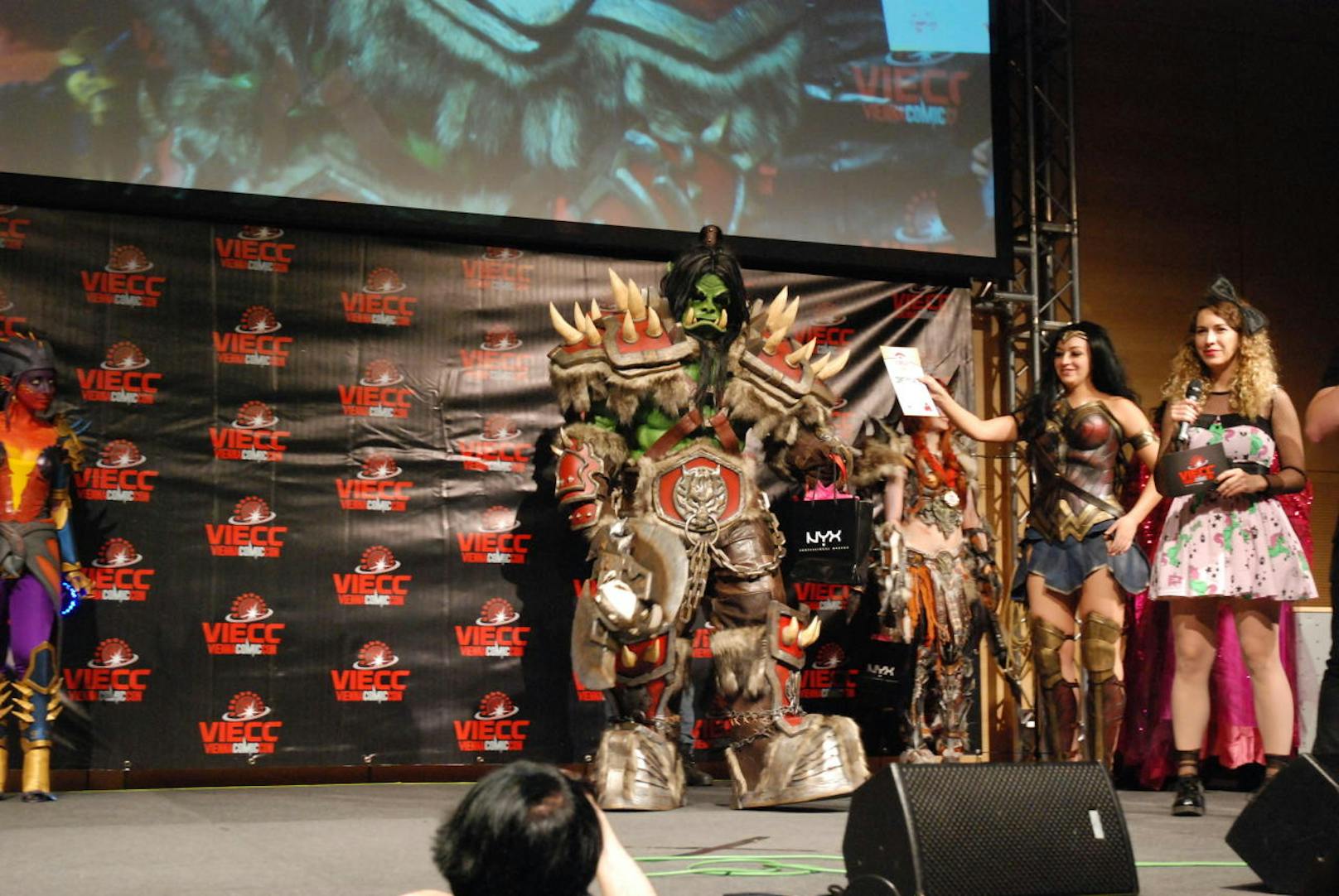 Sieger in der Kategorie FX:
Garage Inc als Ork aus Warcraft beeindruckte Publikum und Jury