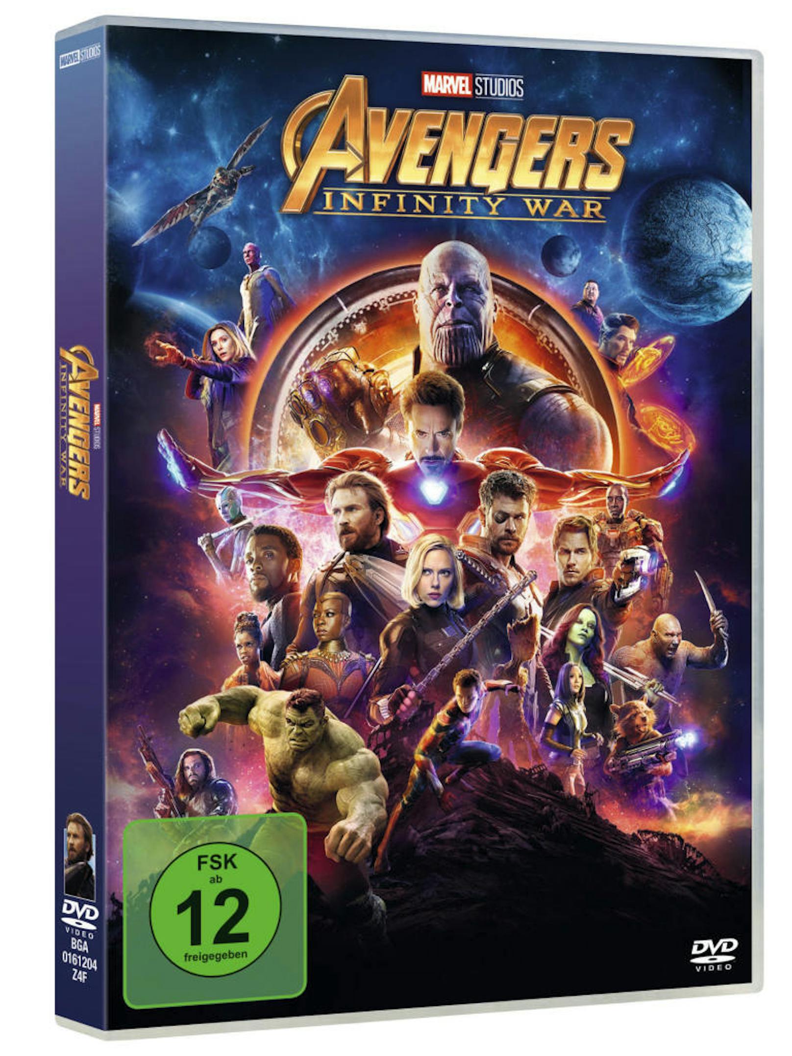 DVD von "Avengers: Infinity War"