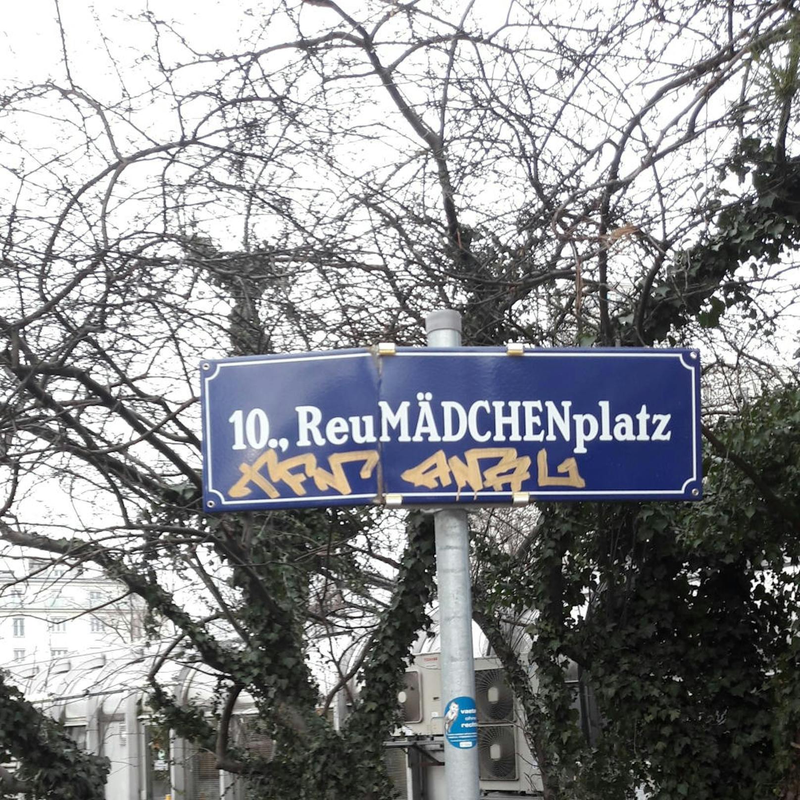 Der Wiener "Reumädchenplat" als Alternative zum Reumannplatz polarisiert.