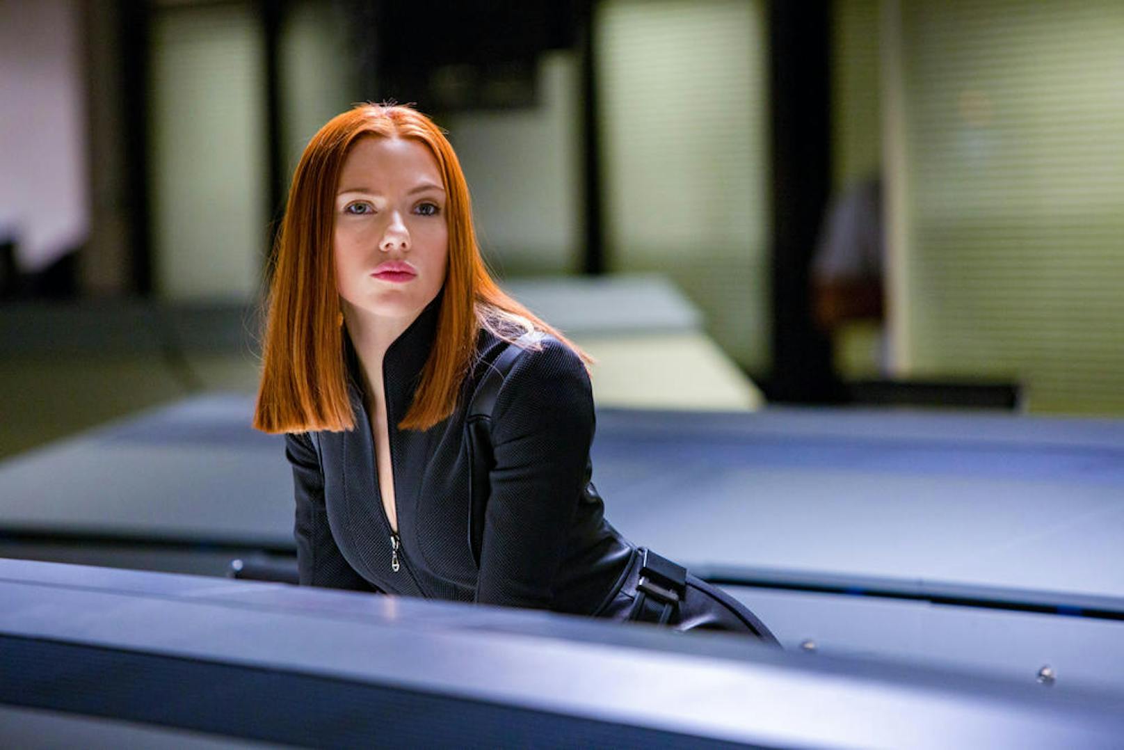 Scarlett Johansson als Black Widow in "The Return of the First Avenger".