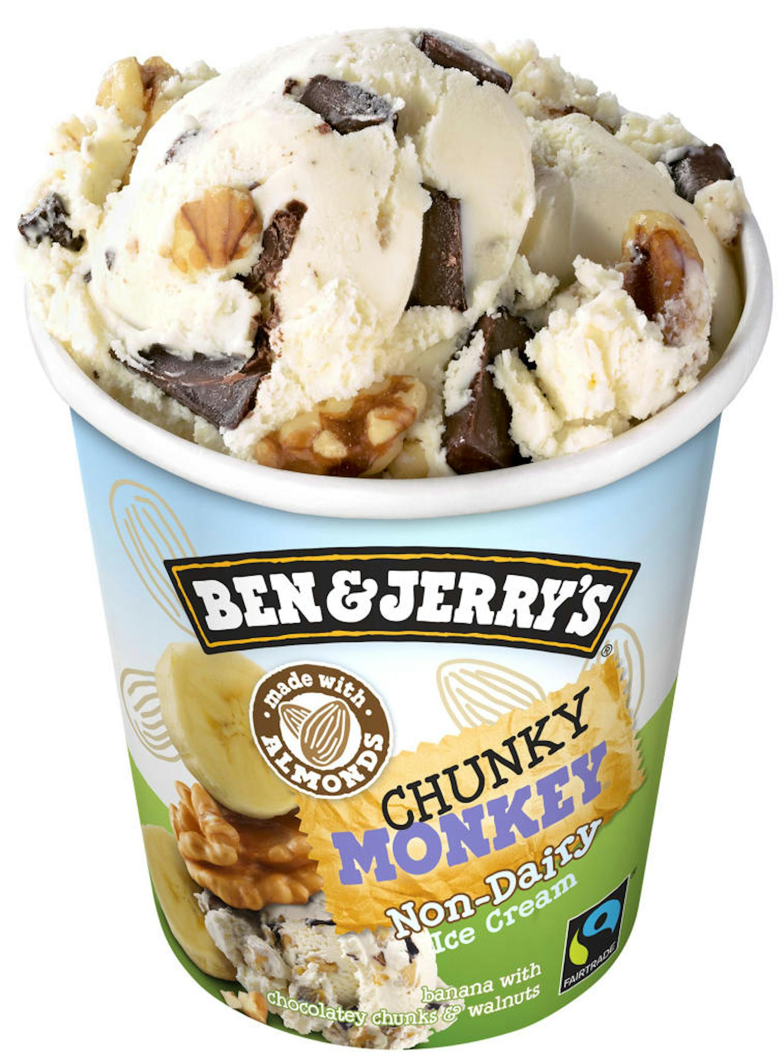 Ben & Jerry's Non-Dairy Eis: Chunky Monkey