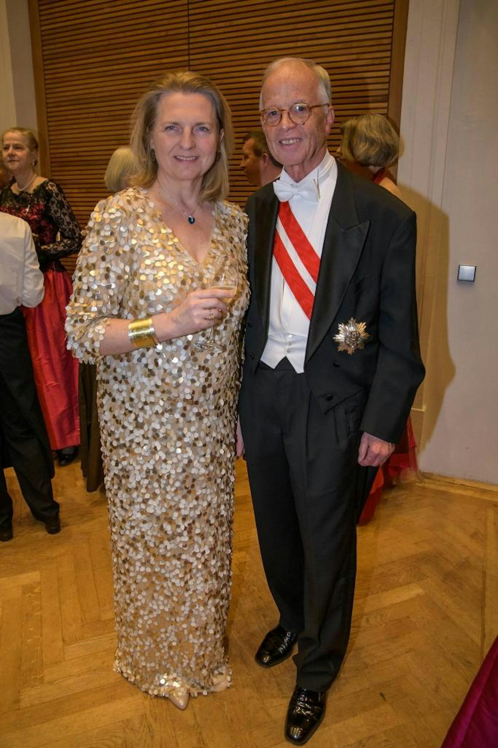 Bundesministerin Karin KNEISSL und Werner FASSLABEND