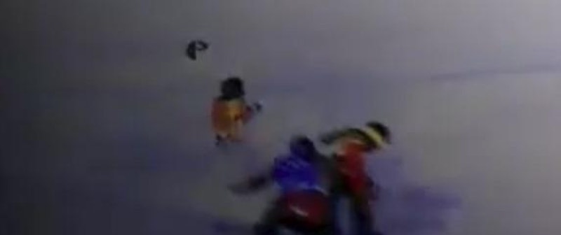 Der schlimme Sturz von ÖSV-Boarder Markus Schairer - er brach sich den fünften Halswirbel.