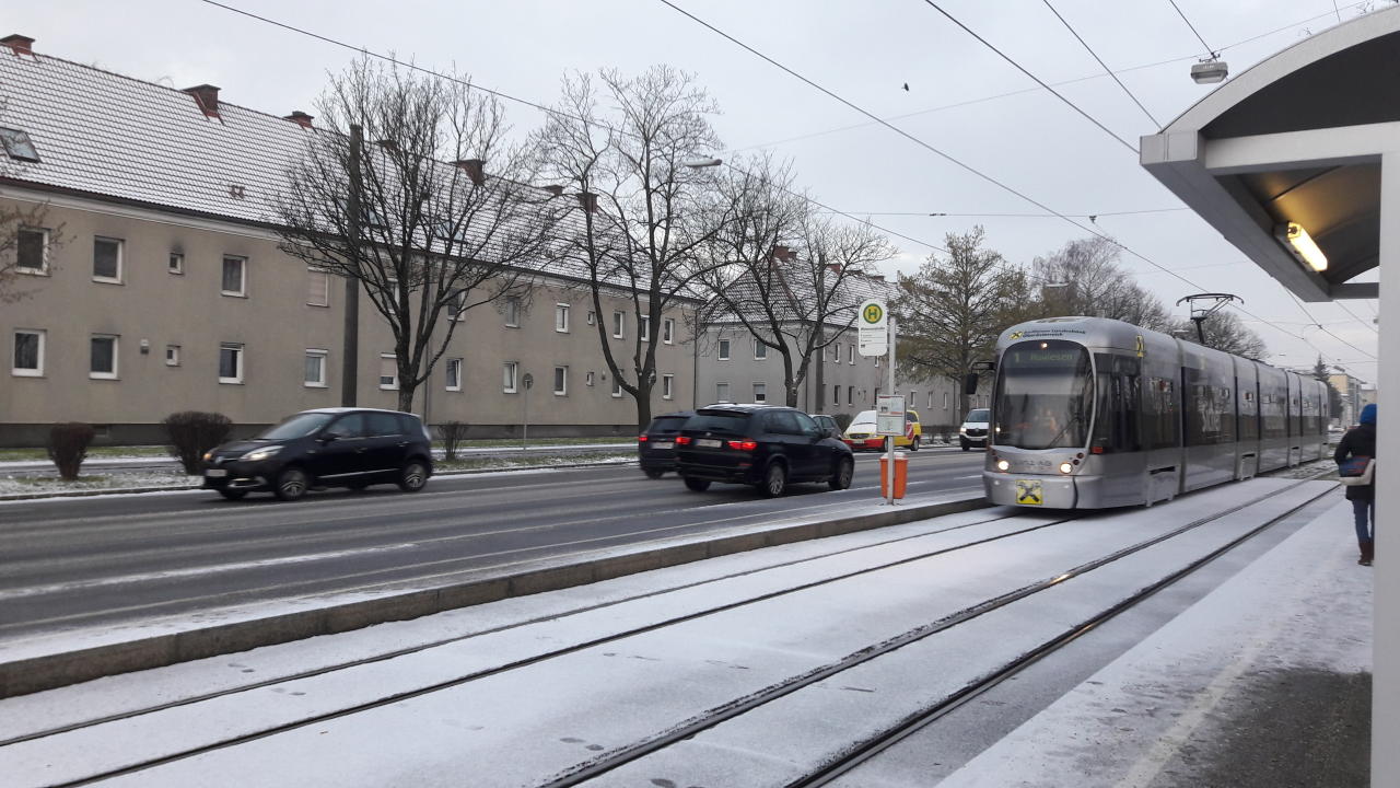 Der Vorfall ereignete sich vergangenen Februar in der Wiener Straße im Linzer Süden. (Archivbild)