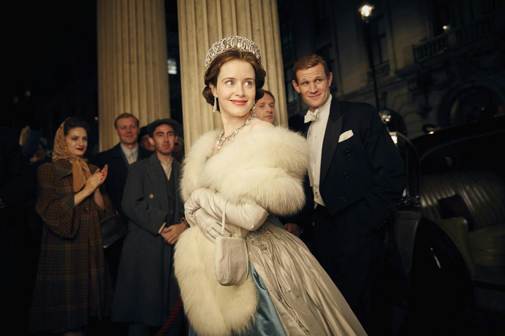Queen Elizabeth II. (Claire Foy) als die neue Königin von England des 20. Jahrhunderts.