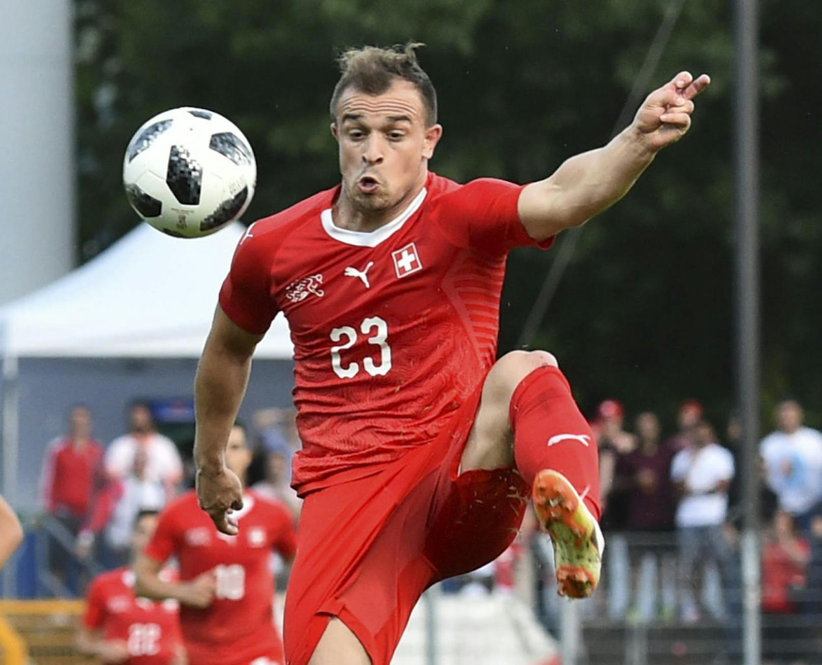 Xherdan Shaqiri und Co. wollen mit der Schweiz zumindest ins Viertelfinale. "Heute" stellt den 23-Mann-Kader vor.
