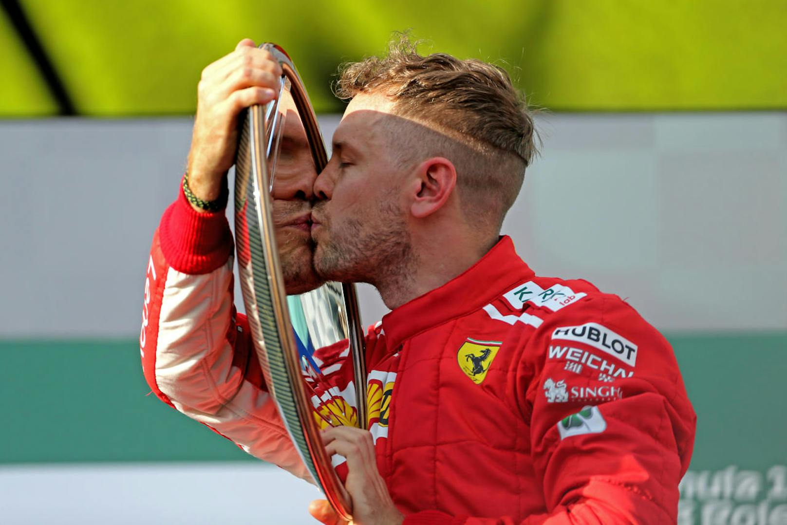 Vettel fuhr den Sieg nach Hause. Für den Deutschen war es der 48. seiner Karriere.
