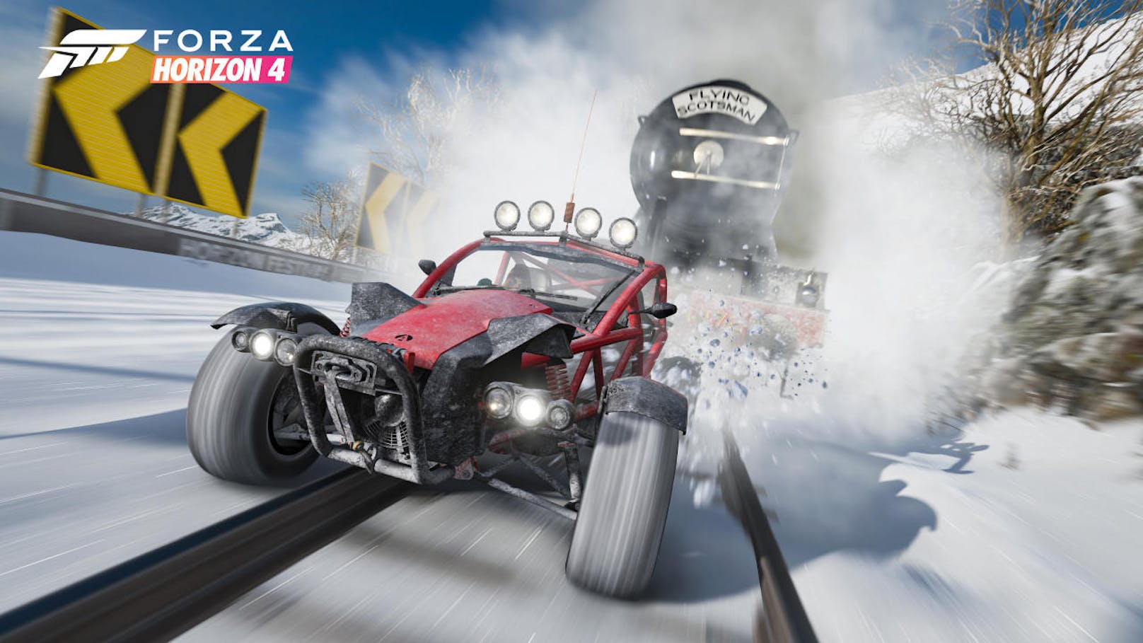 Forza Horizon 4 stellt es dem Spieler frei, welche Rennen er fährt, um sich für den Horizon-Kader zu qualifizieren. Will man nur auf der Straße fahren, kann man das tun, ebenso mit Offroad-Rennen.