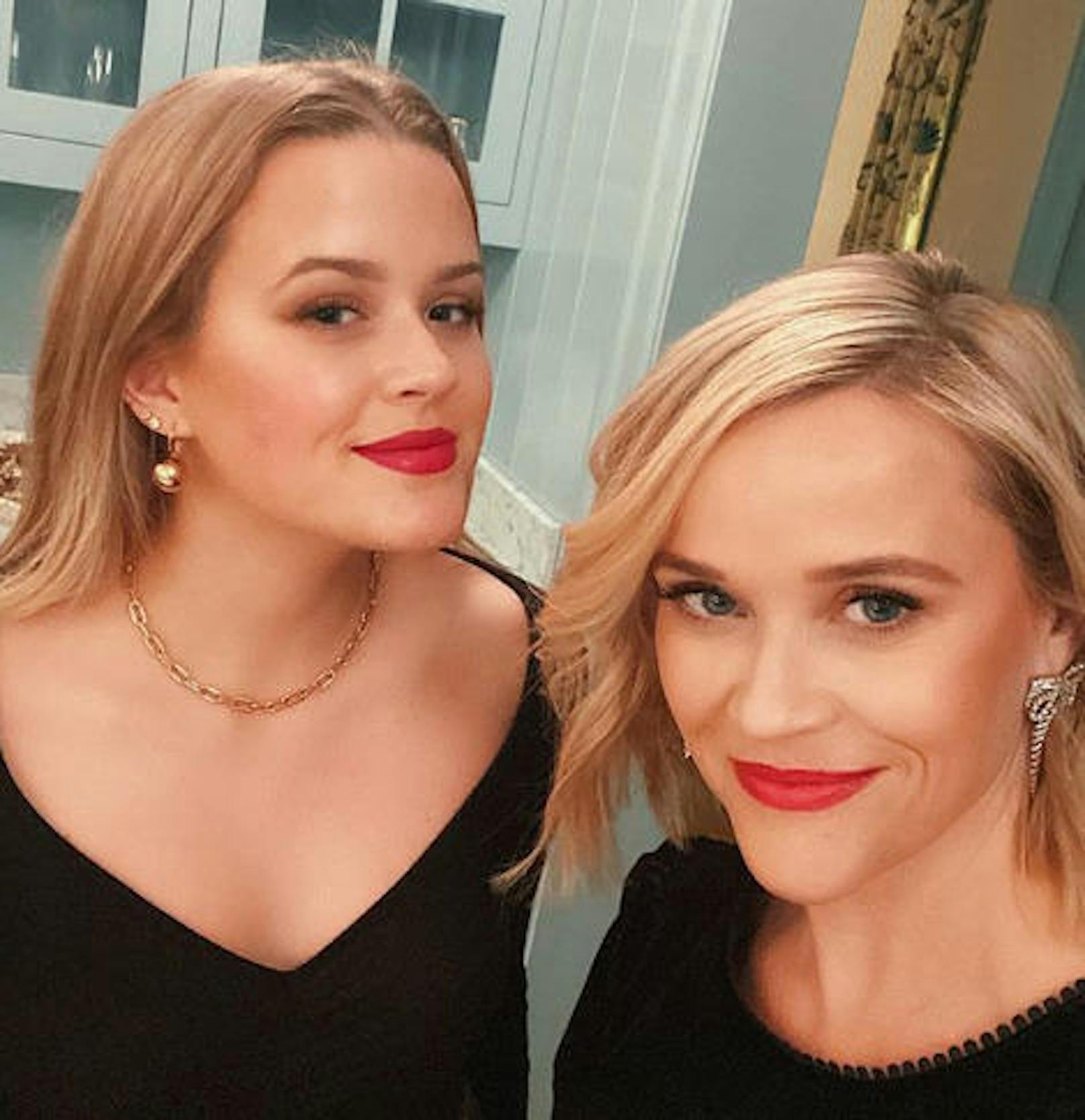 Reese Witherspoon mit ihrer Tochter
