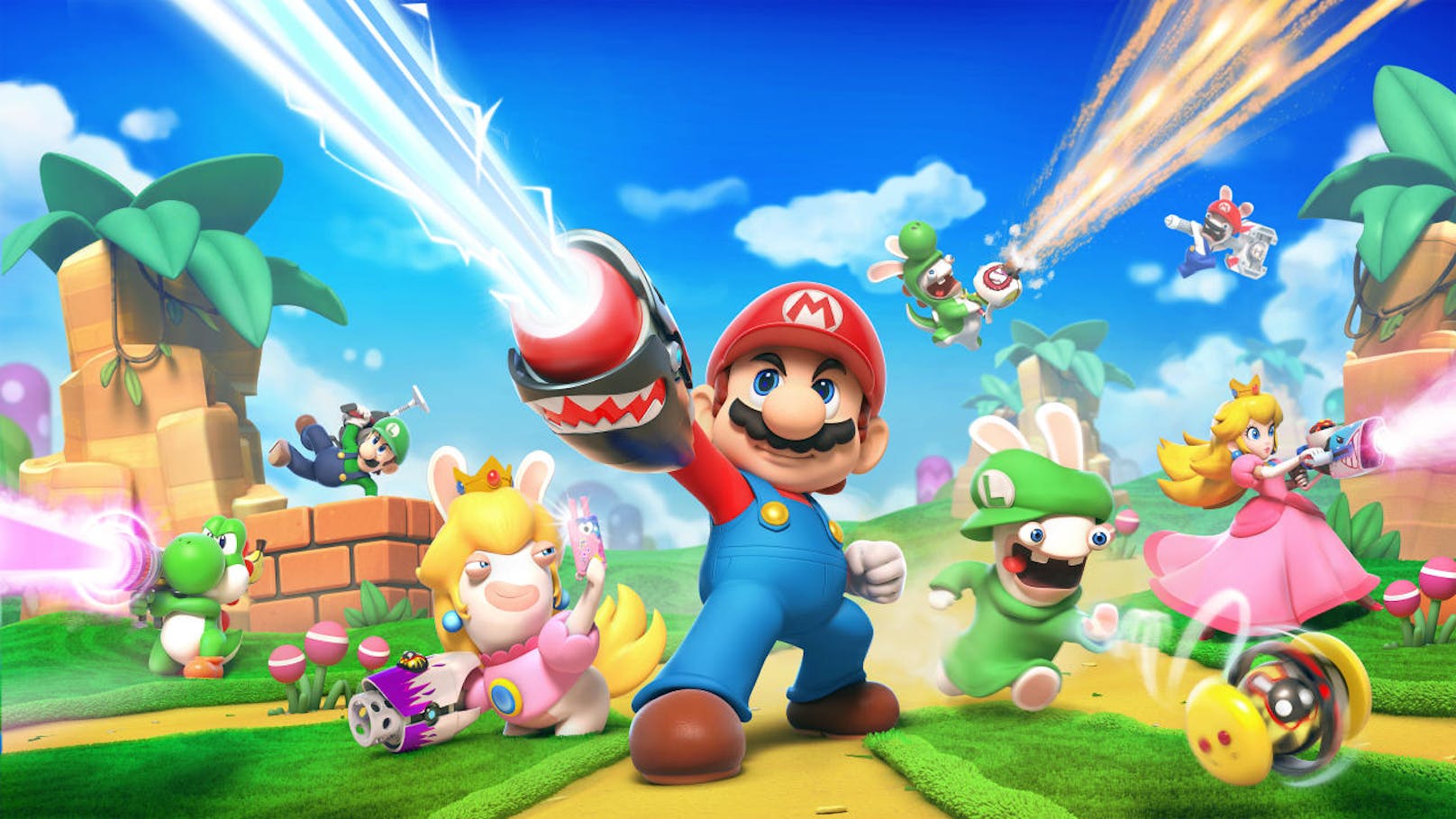 <b>Best Strategy Game</b>
Mario + Rabbids Kingdom Battle