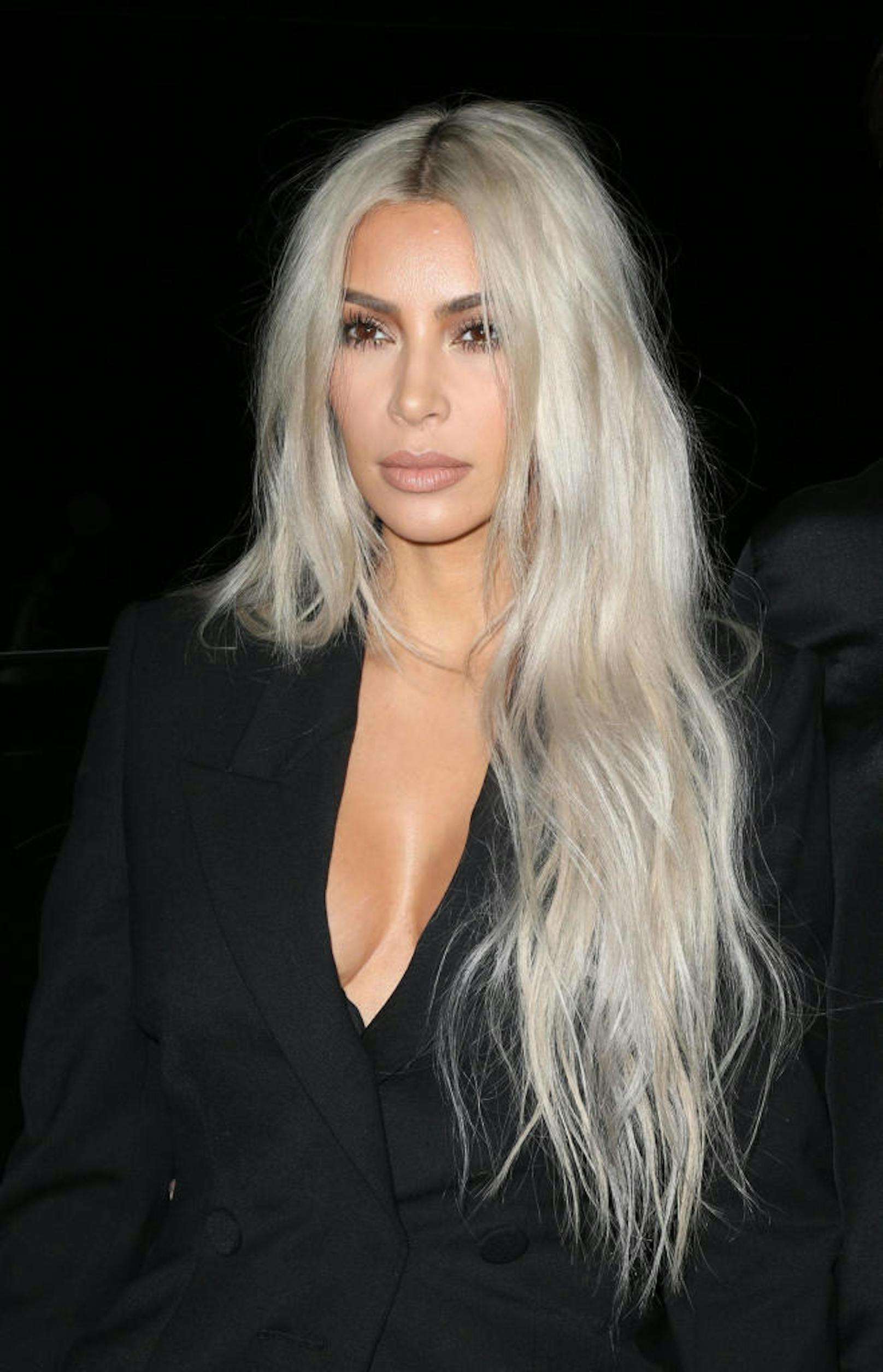 Blonde Kim Kardashian