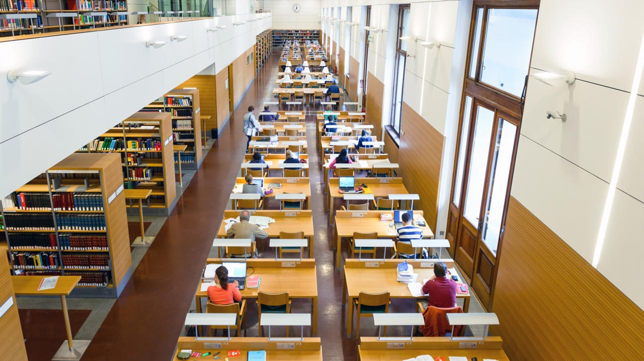 In der<strong> Österreichischen Nationalbibliothek</strong> dürften die neuen Abstandsregeln leichter einzuhalten sein.