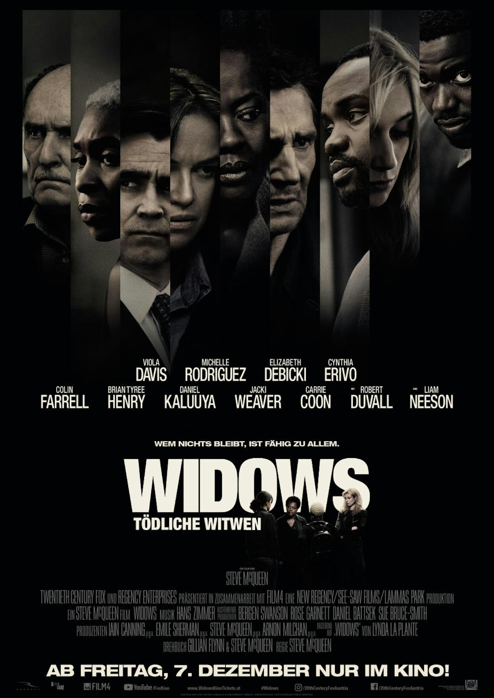 Widows - Tödliche Witwen ist so dunkel wie sein Plakat