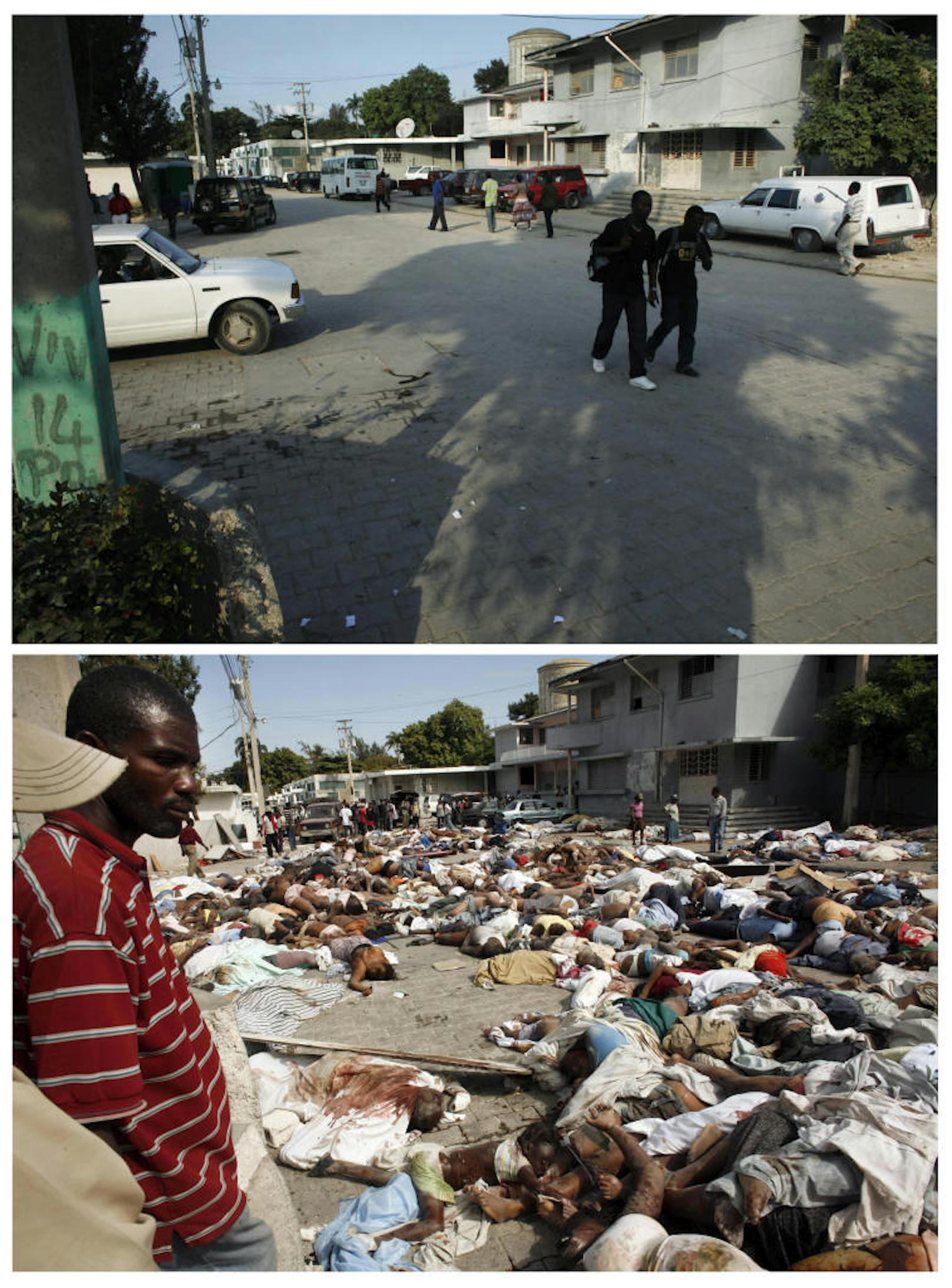 Insgesamt waren etwa 3,2 Millionen Menschen, das heißt ein Drittel der Bevölkerung Haitis, von der Naturkatastrophe betroffen.