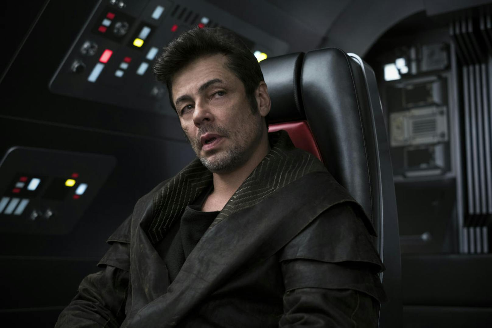 Benicio del Toro als DJ in "Star Wars Episode VIII: Die letzten Jedi"