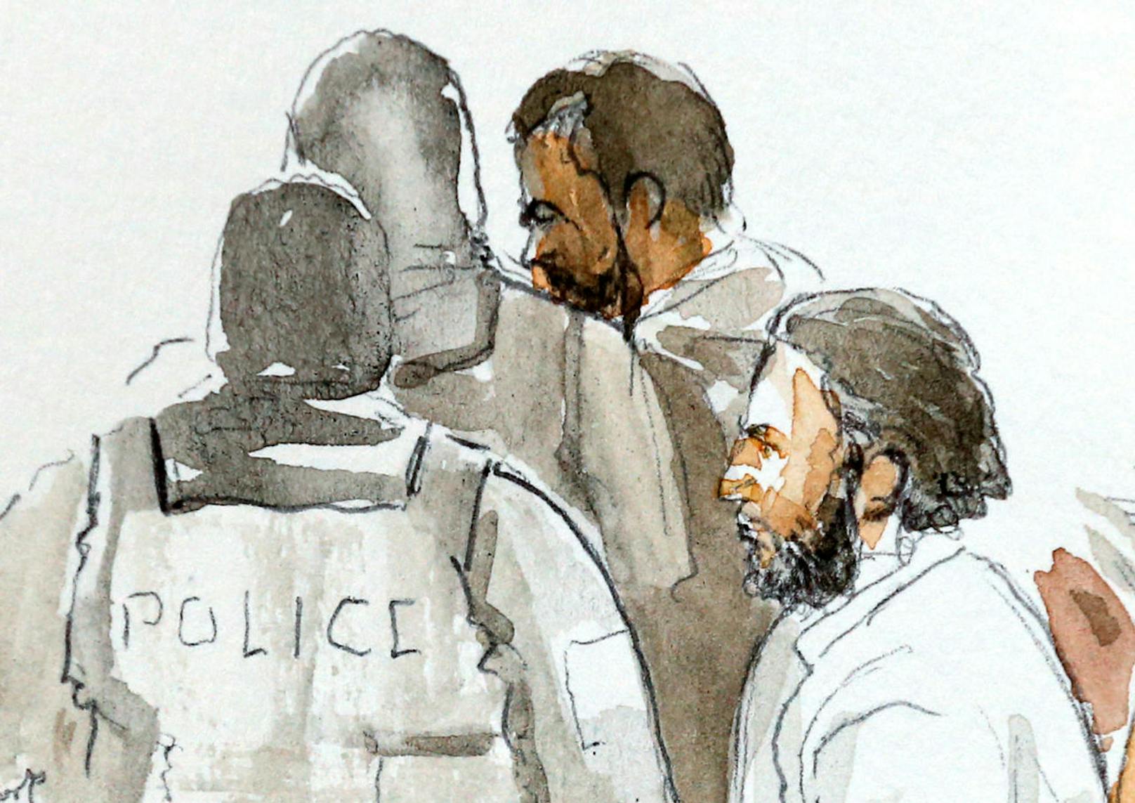 Salah Abdeslam will vor Gericht nicht fotografiert werden.