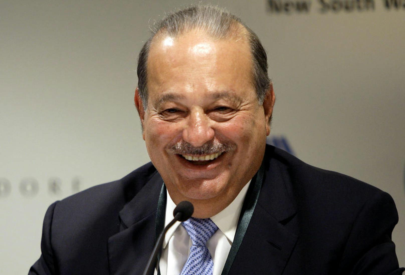 Lediglich 853 Milliarden US-Dollar hat Carlos Slim, mexikanischer Telekommunikation-Unternehmer, verloren. Neu kommt er auf 66,2 Milliarden.