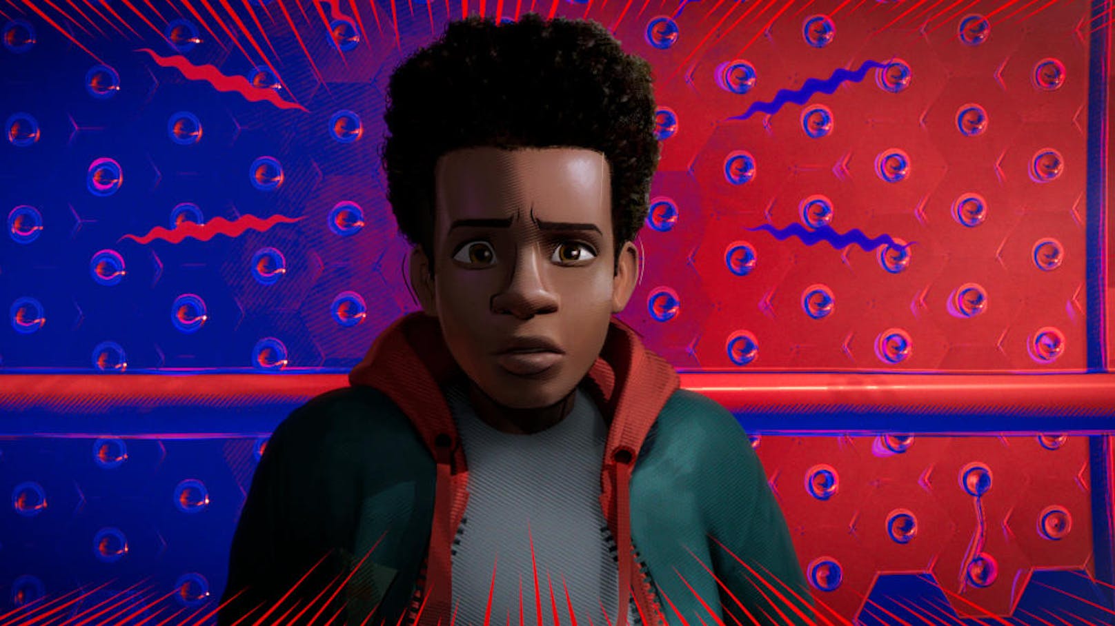 Miles Morales in "Spider-Man: A New Universe"