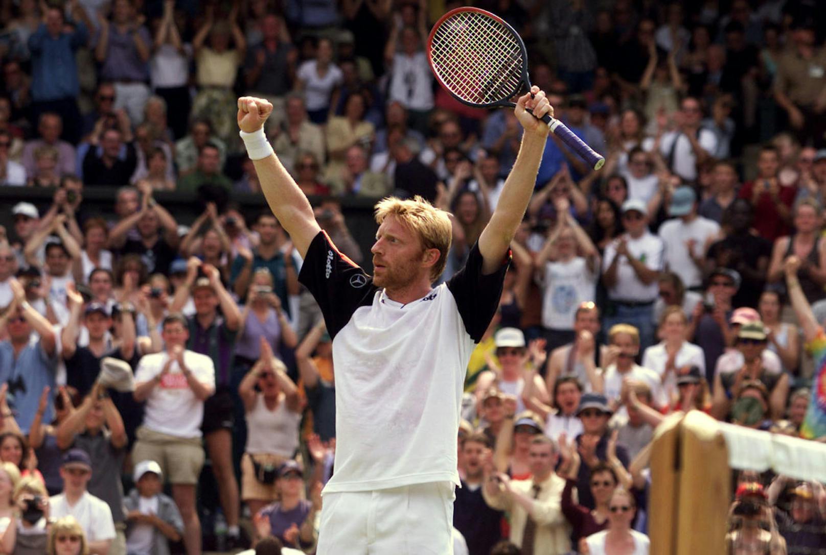 Boris Becker in Wimbledon