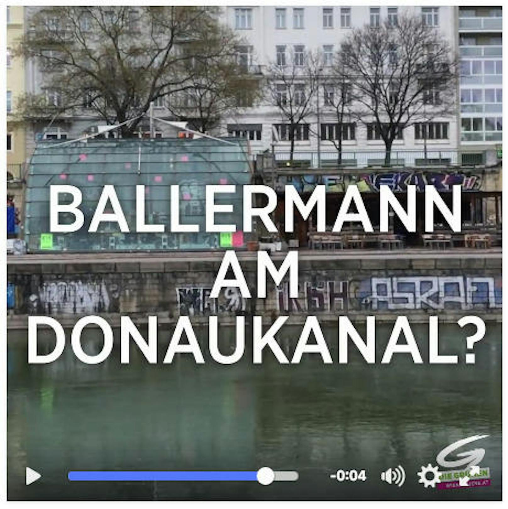 Mit ihrem Facebook-Aufruf suchen die Grünen Unterstützer, die auch keinen Donaukanal als neuen Ballermann wollen. (c) Grüne Wien