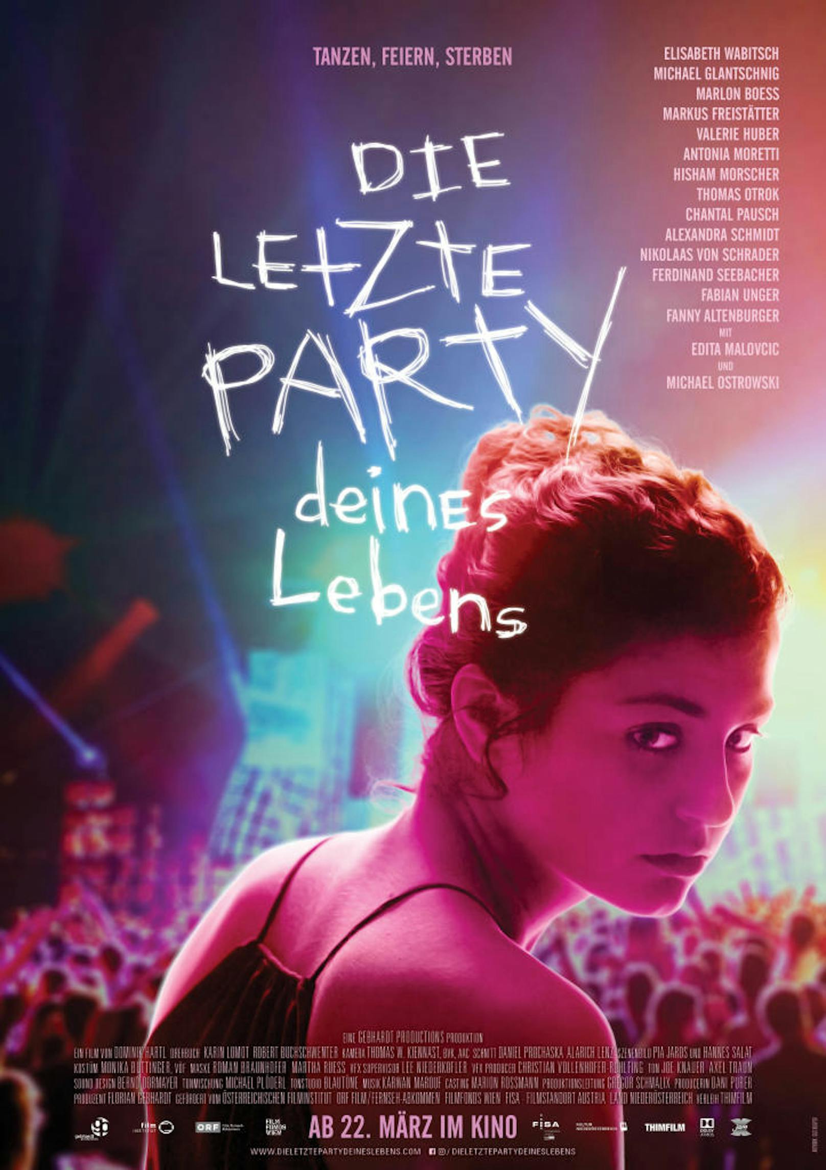 Filmplakat von "Die letzte Party deines Lebens".