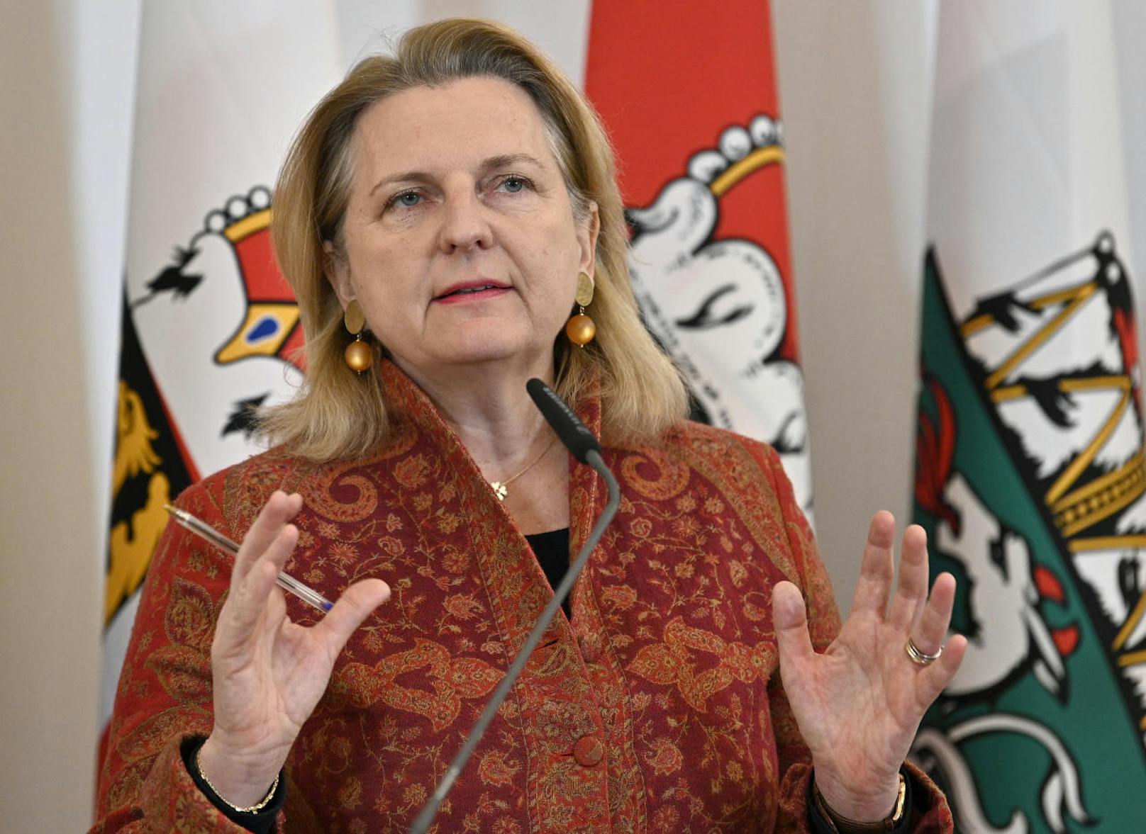 Außenministerin Karin Kneissl 