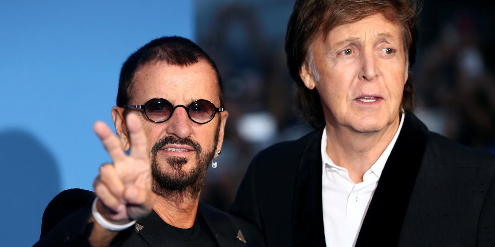 Die letzten "Beatles": Ringo Starr (links) und Paul McCartney