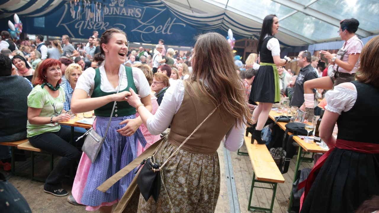 Es wurde viel getanzt.