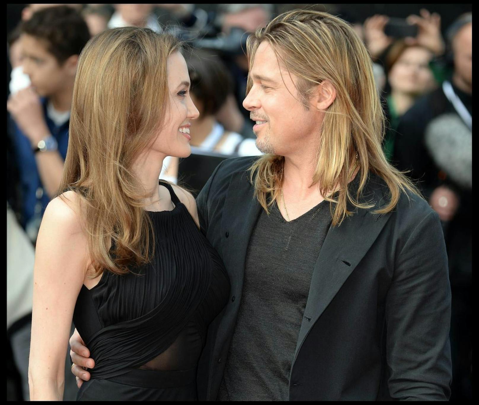 Brad Pitt und Angelina Jolie im Jahr 2013