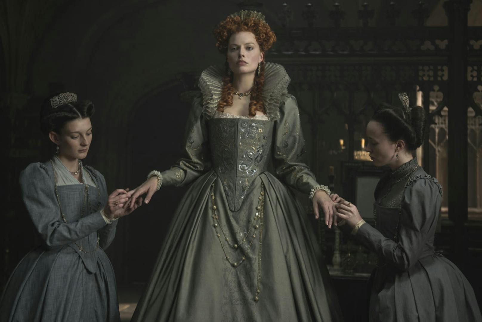 MARIA STUART: Biopic über den Zwist zwischen Elizabeth I (Margot Robbie) und Maria Stuart (Saoirse Ronan). 

Kinostart: 17. Jänner
