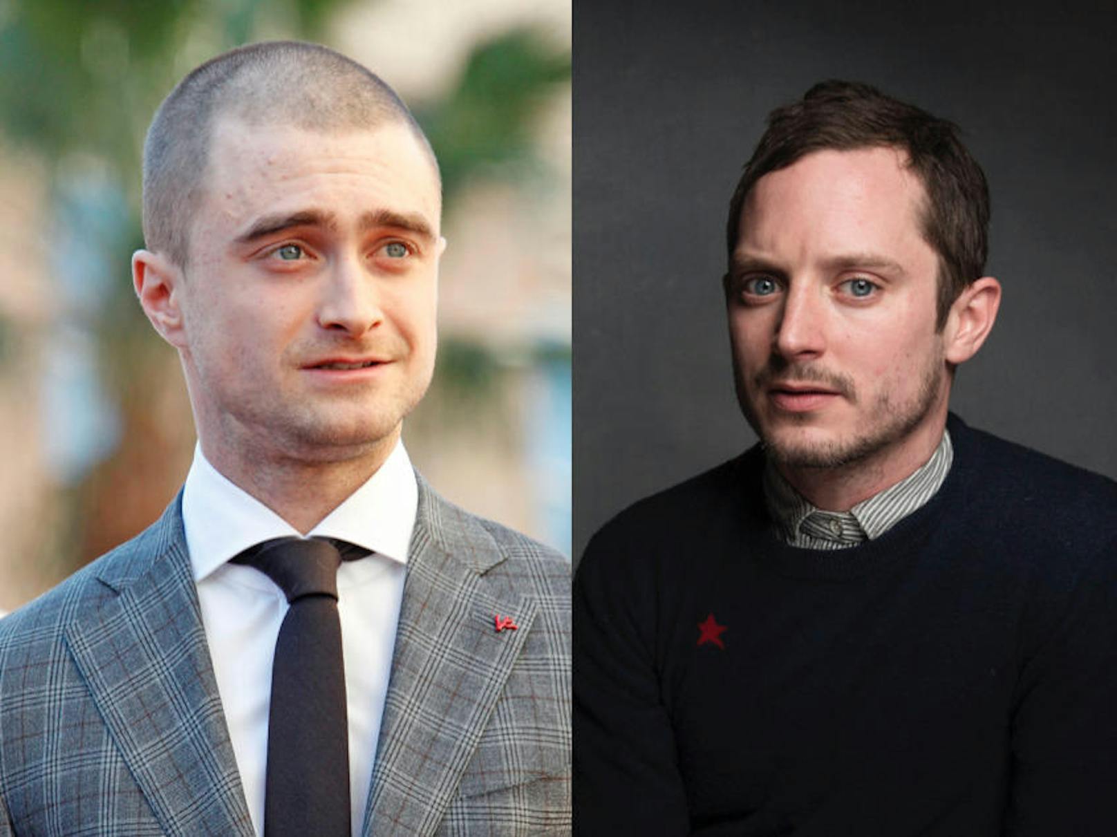 "Harry Potter Daniel" Radcliffe und  "Herr der Ringe"-Star Elijah Wood
