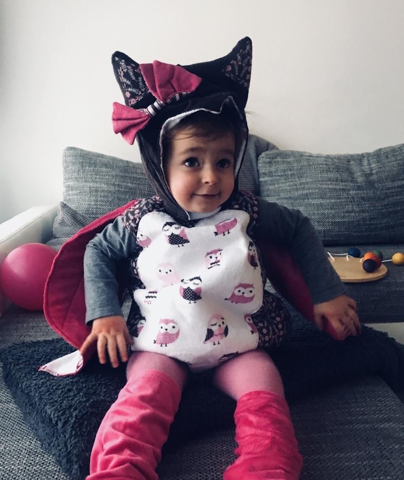 Joleen (2) geht als Eule