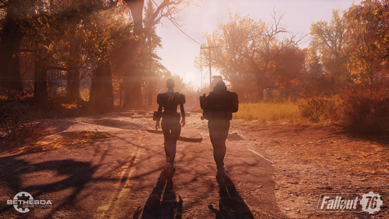 Klar wird auch schnell: Jeder Mensch, den man in "Fallout 76" trifft, ist ein realer anderer Spieler.&nbsp;