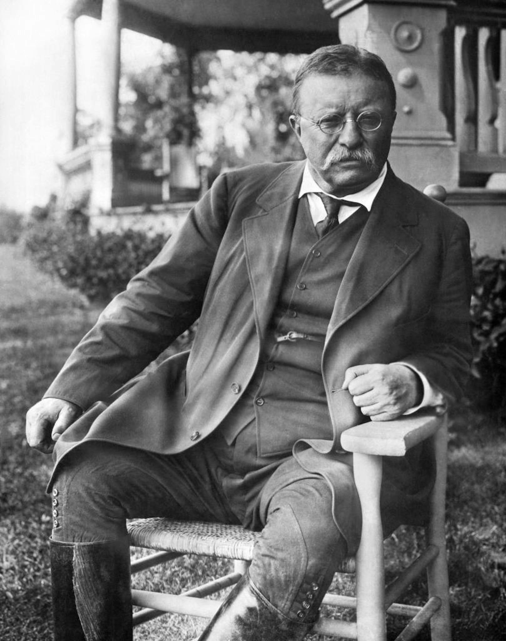 Theodore Roosevelt war 42 als er (Vize)Präsident wurde