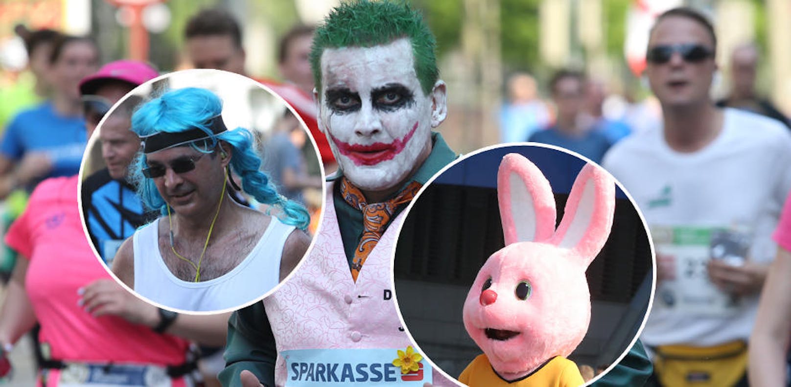 Die schrägsten Outfits des 35. Vienna City Marathons.