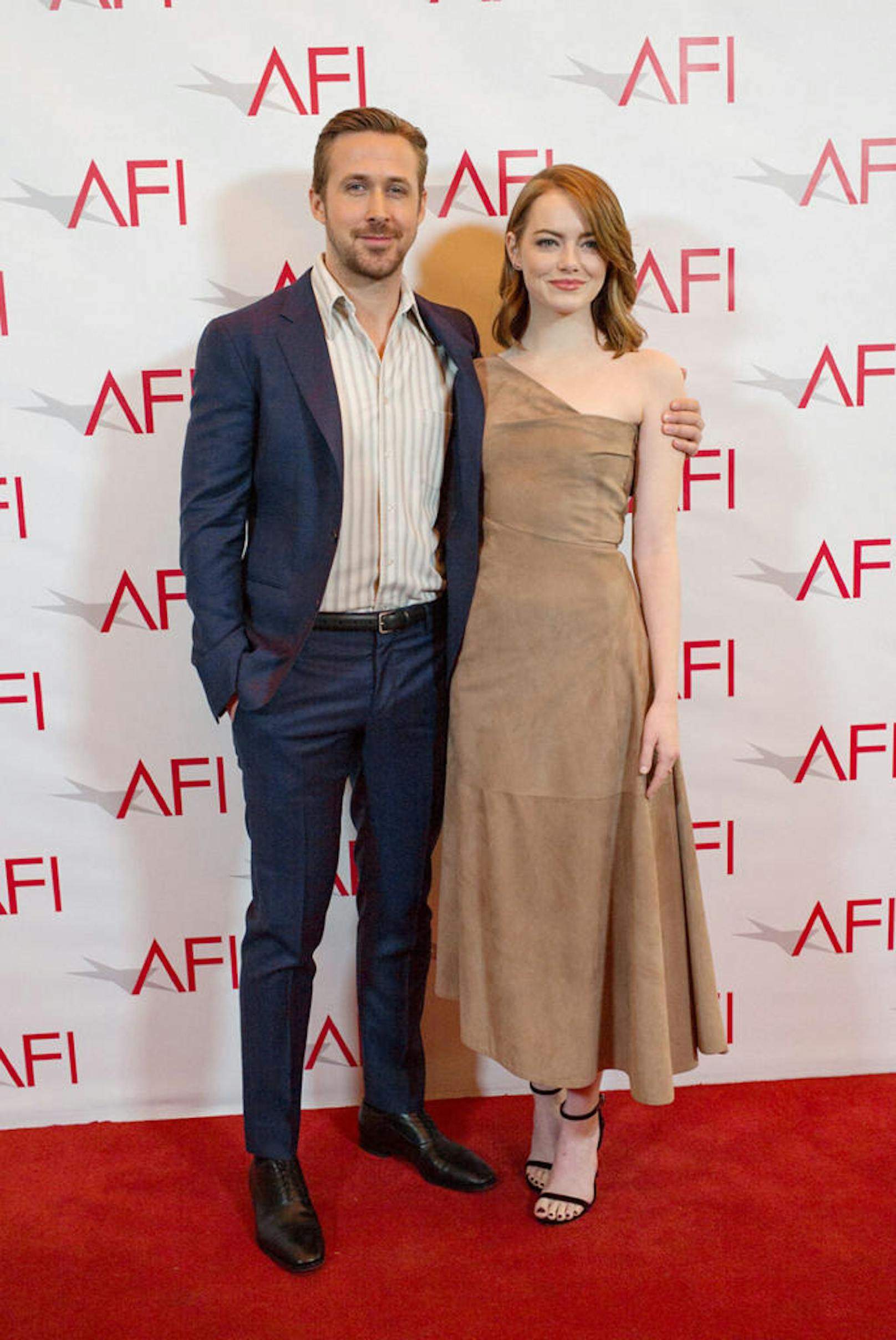 Ryan Gosling and Emma Stone bei den AFI AWARDS 2016