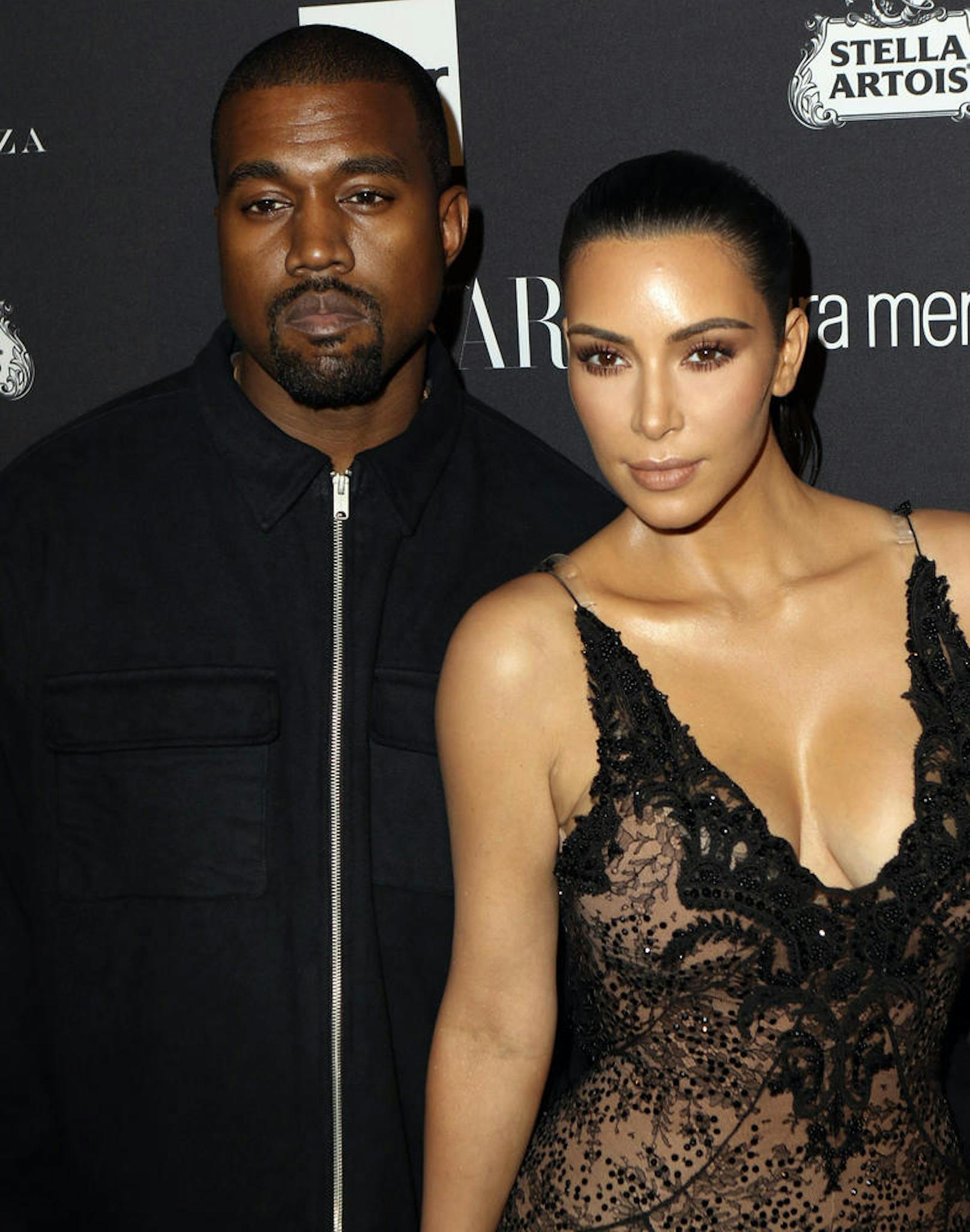 Kim Kardashian und Kanye West in New York City im September 2016