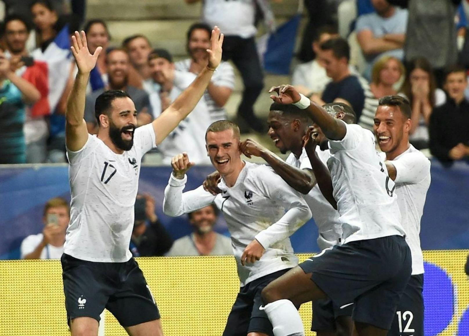 Diese 23 Mann führten Frankreich in Russland zum WM-Titel.