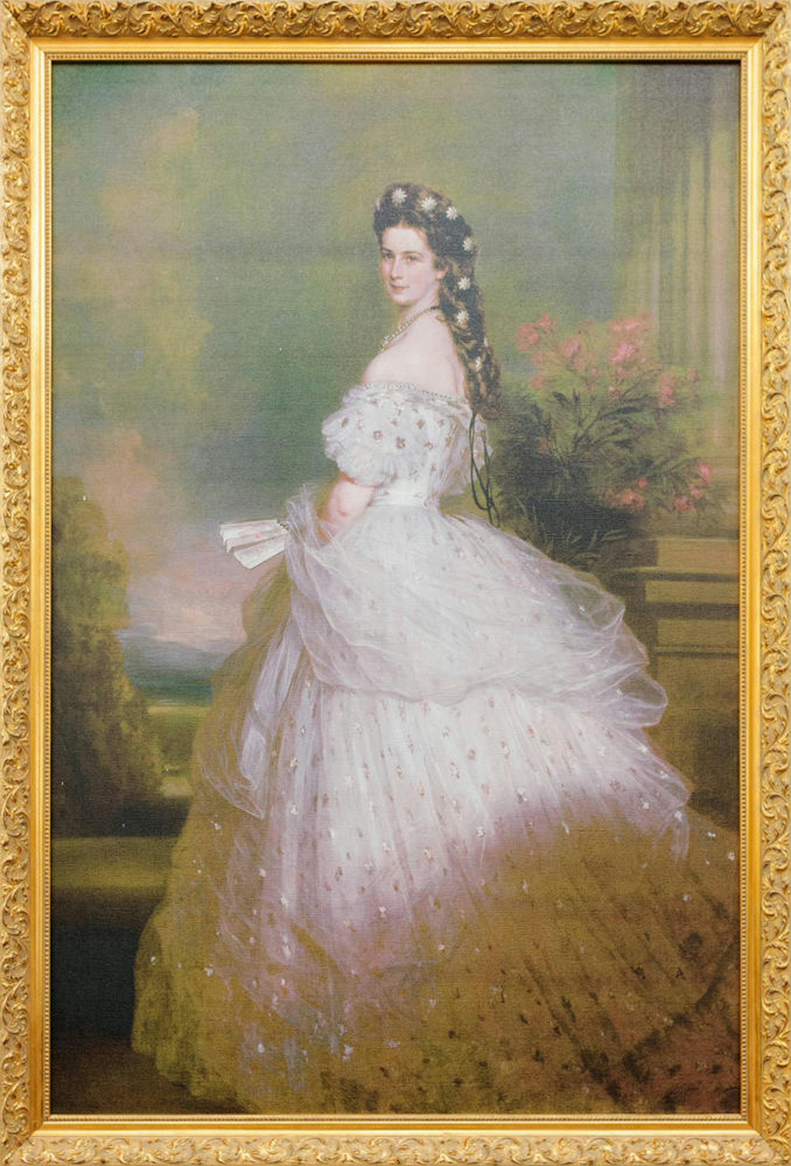 Auf dem weltberühmten Gemälde von Kaiserin Elisabeth trägt sie die Diamantsterne von Juwelier Köchert 