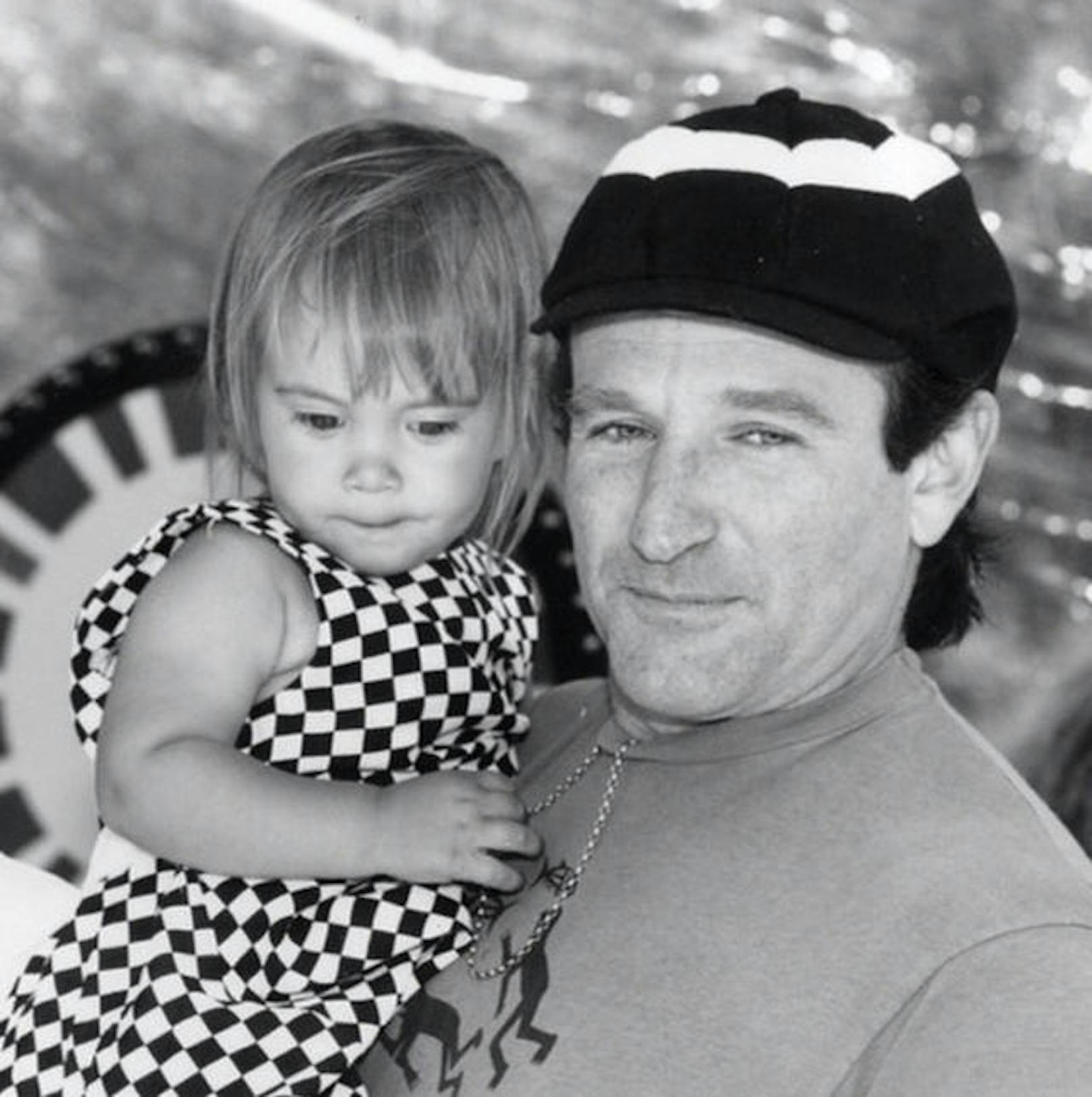 Robin Williams mit seiner Tochter Zelda 