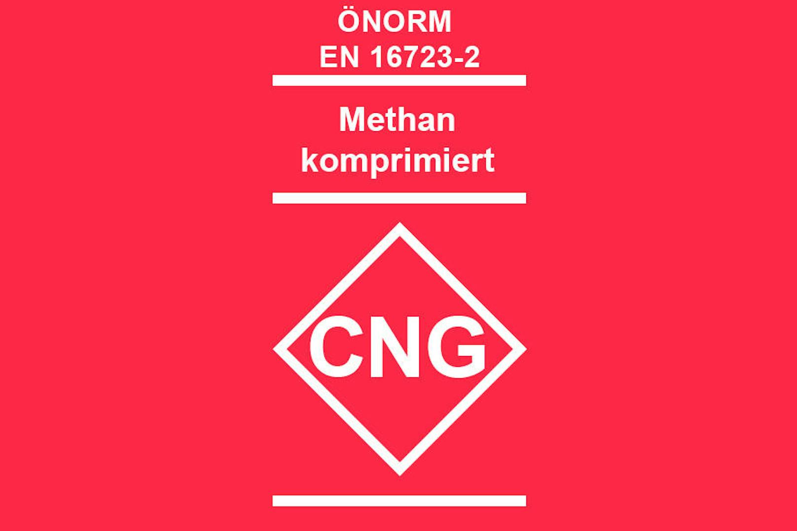 <b>CNG: Methan komprimiert</b>